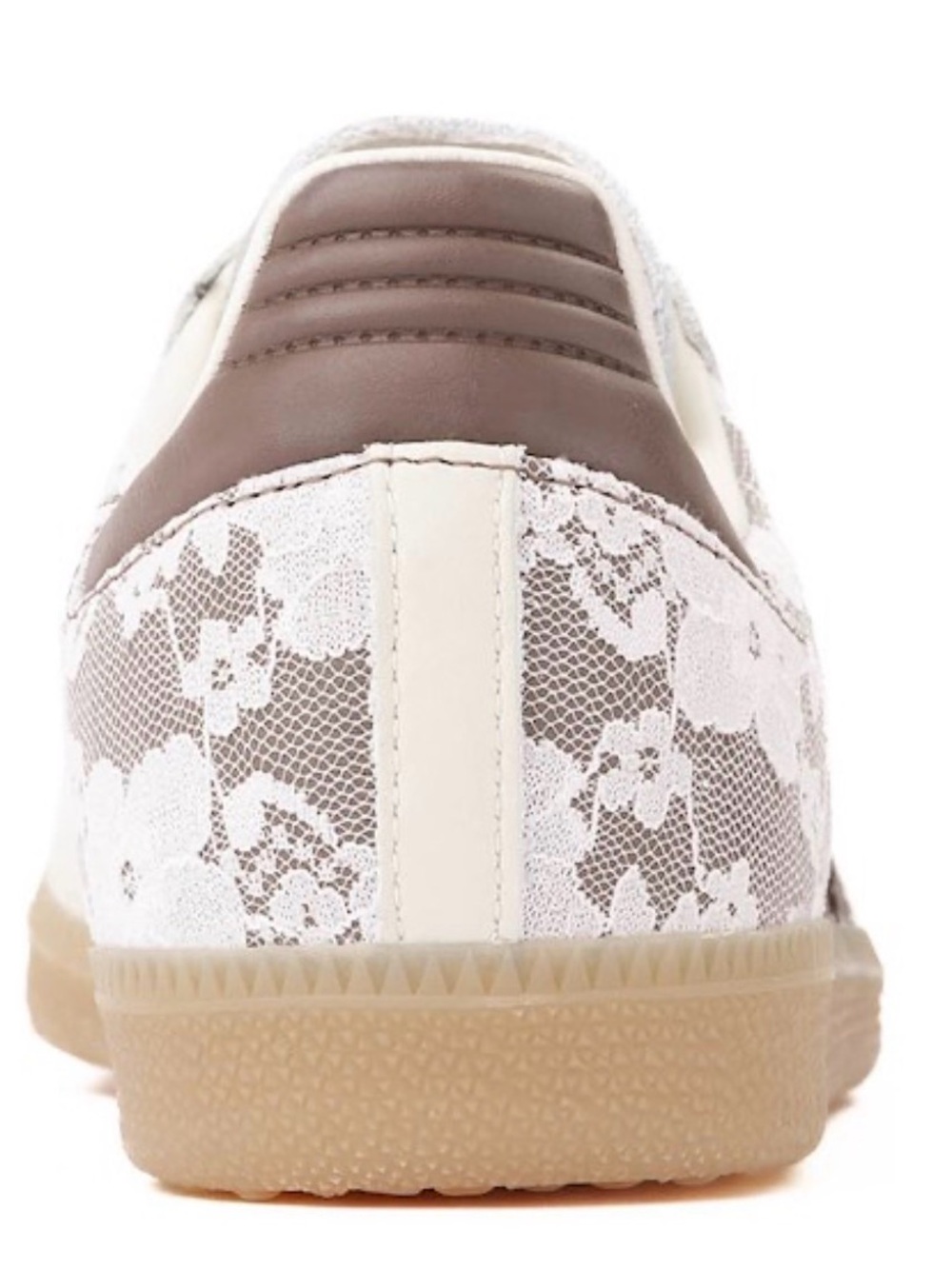 🤎 ADIDAS SAMBA BROWN LACE FLORAL 🤎 - Picture 5 of 5
